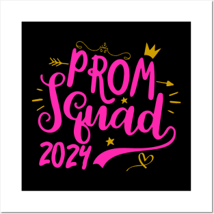 Prom Squad 2024 I Graduate Prom Class Of 2024 Posters and Art